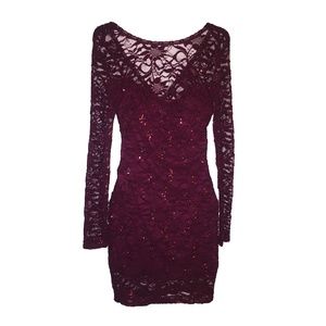 Windsor Plum Special Occasion Dress